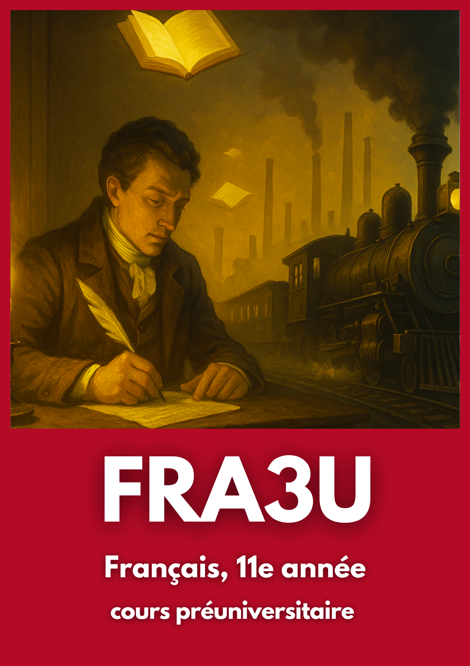 Français, 11e année, cours préuniversitaire, (FRA3U) (Summer 2025)